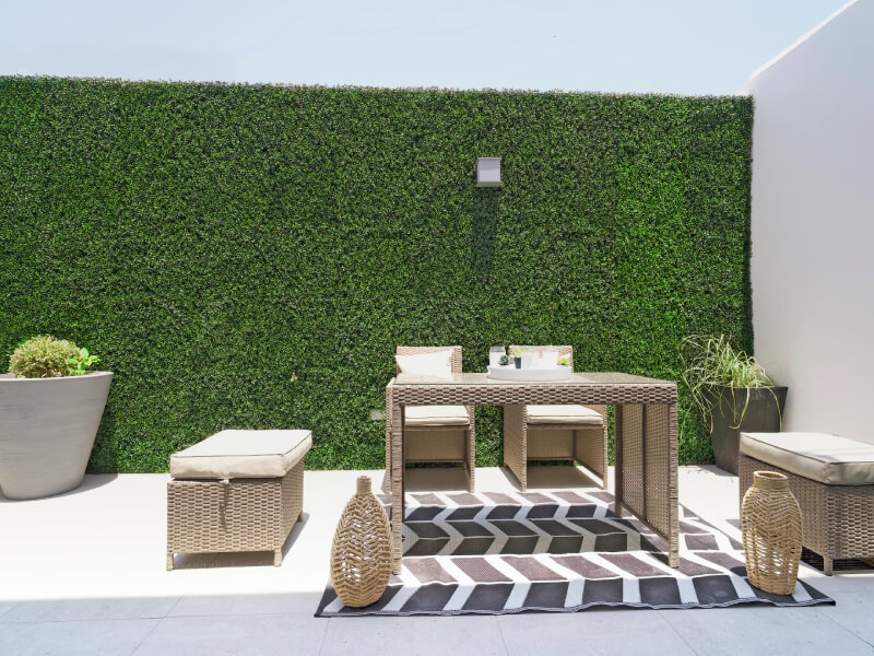 Patio jardín