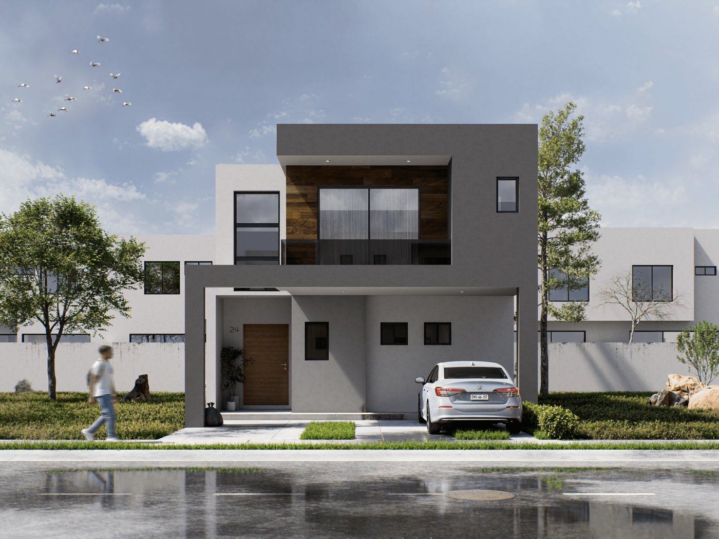 Fachada del modelo Lumina