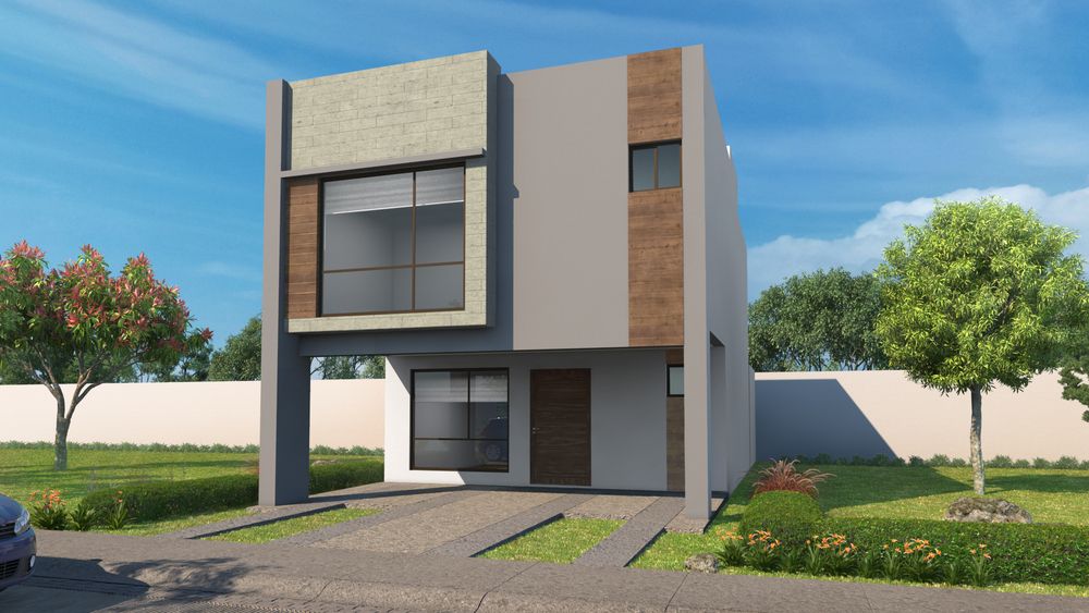 Fachada del modelo Kaia