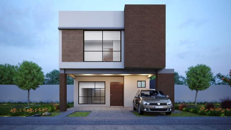 Fachada del modelo Thera