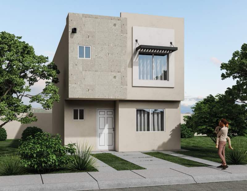 Fachada del modelo Bellini