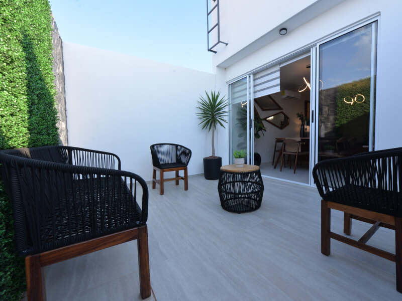 Jardín patio