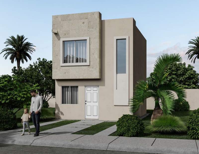 Fachada del modelo Alegro