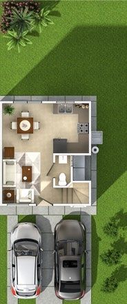 Planta baja del modelo Alegro