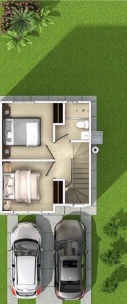 Planta alta del modelo Alegro