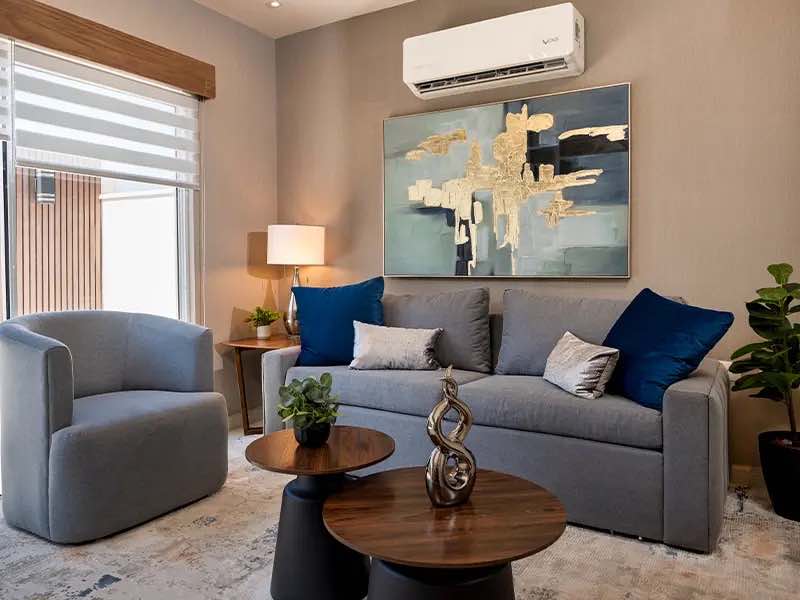 Sala en el modelo Aura Elite 3N