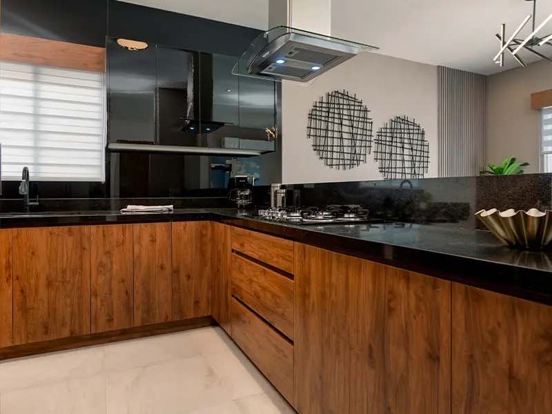 Cocina en el modelo Aura Elite 3N
