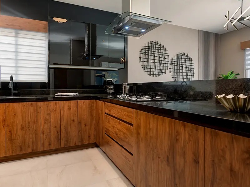 Cocina en el modelo Aura Elite 3N