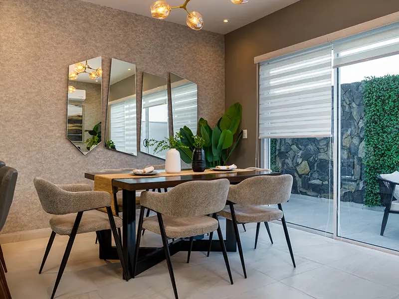 Comedor en el modelo Aura Elite 2N