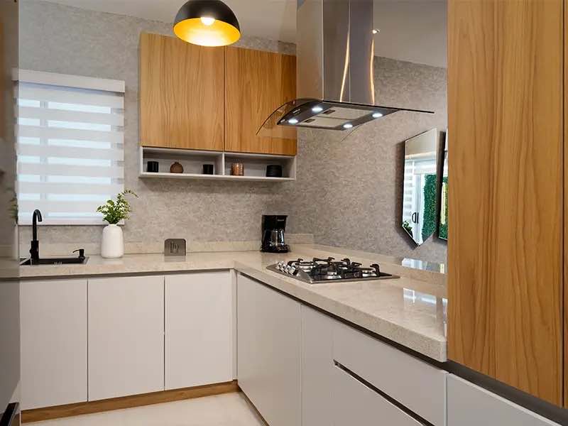 Cocina en el modelo Aura Elite 2N