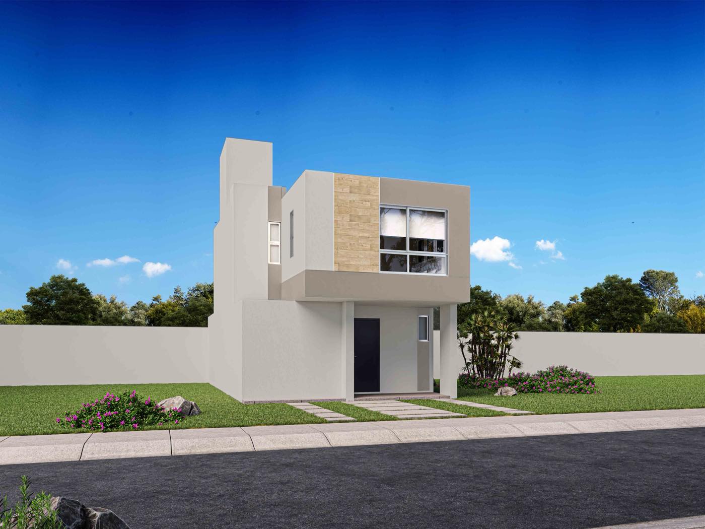 Fachada del modelo Vania