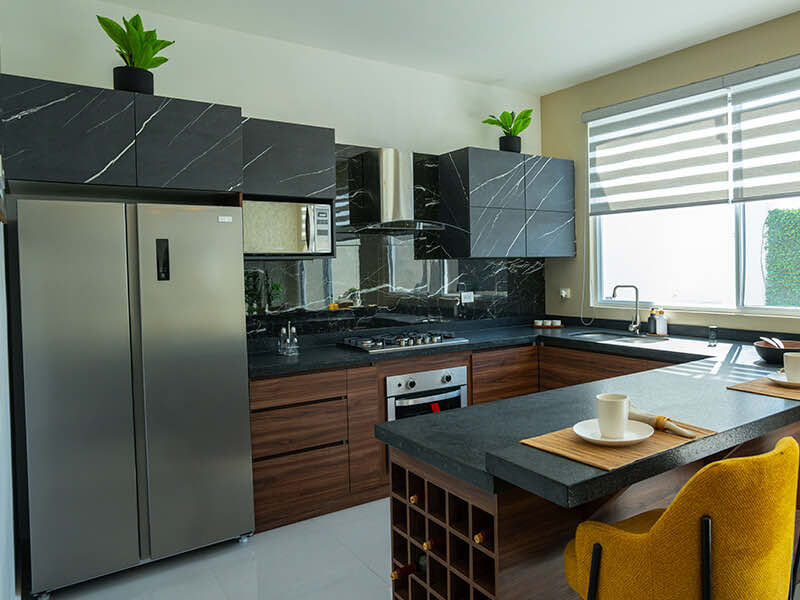 Cocina del modelo Platino