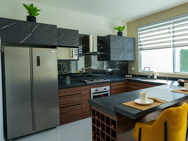 Cocina del modelo Platino