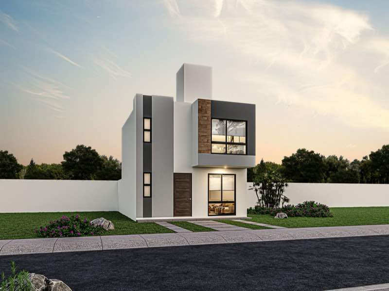 Fachada del modelo Castilla