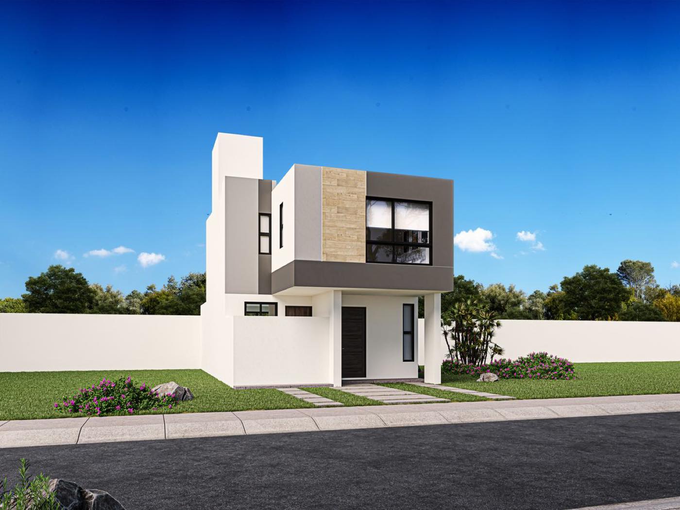 Fachada del modelo Marbella