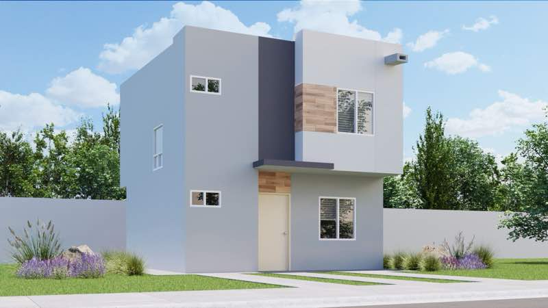 Fachada del modelo Trinidad