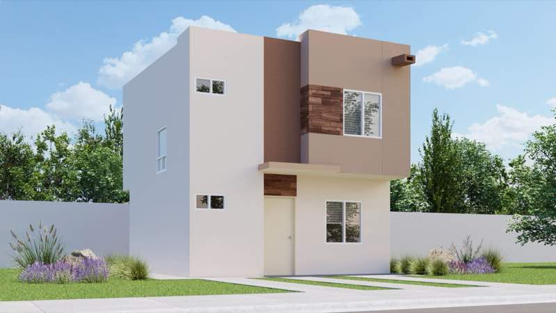 Fachada del modelo Trinidad