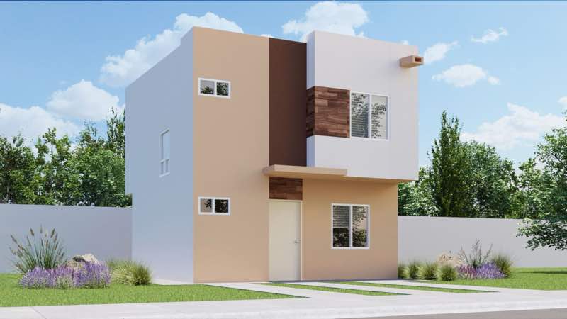 Fachada del modelo Trinidad