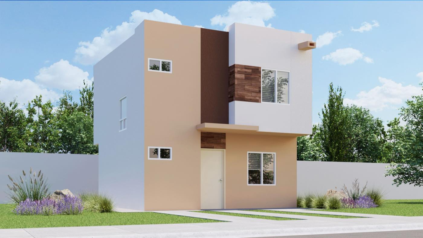 Fachada del modelo Trinidad