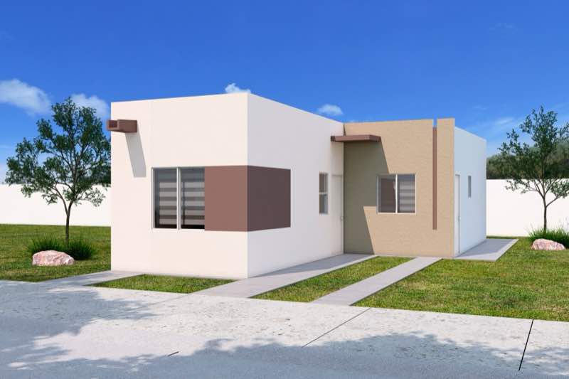 Fachada del modelo Ámbar