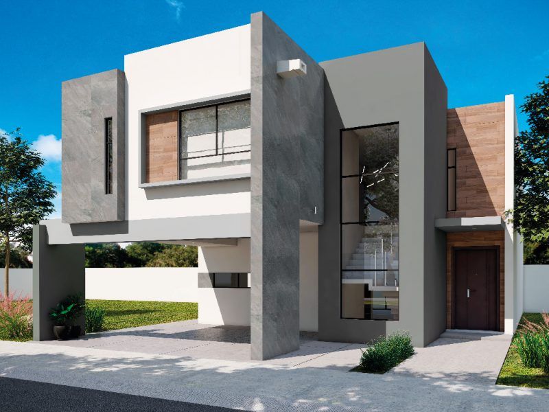 Fachada del modelo Ares