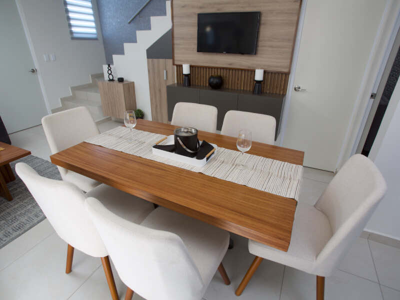 Comedor del modelo Milán
