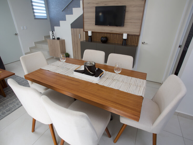 Comedor del modelo Milán