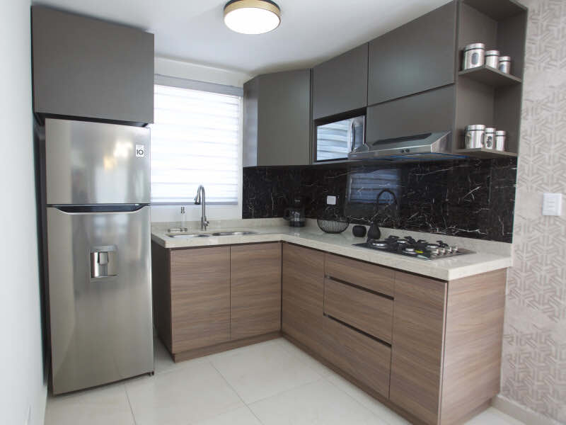 Cocina del modelo Milán