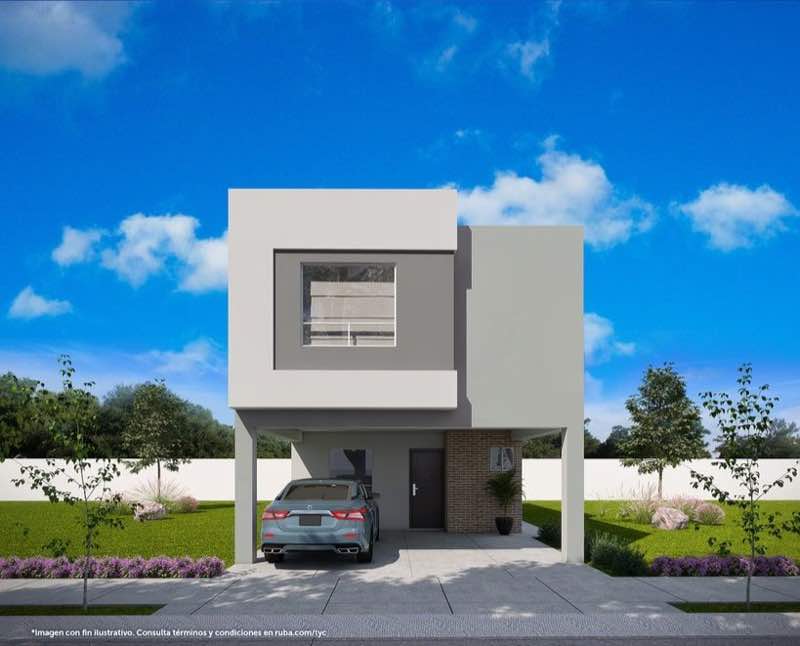 Fachada del modelo Arlés