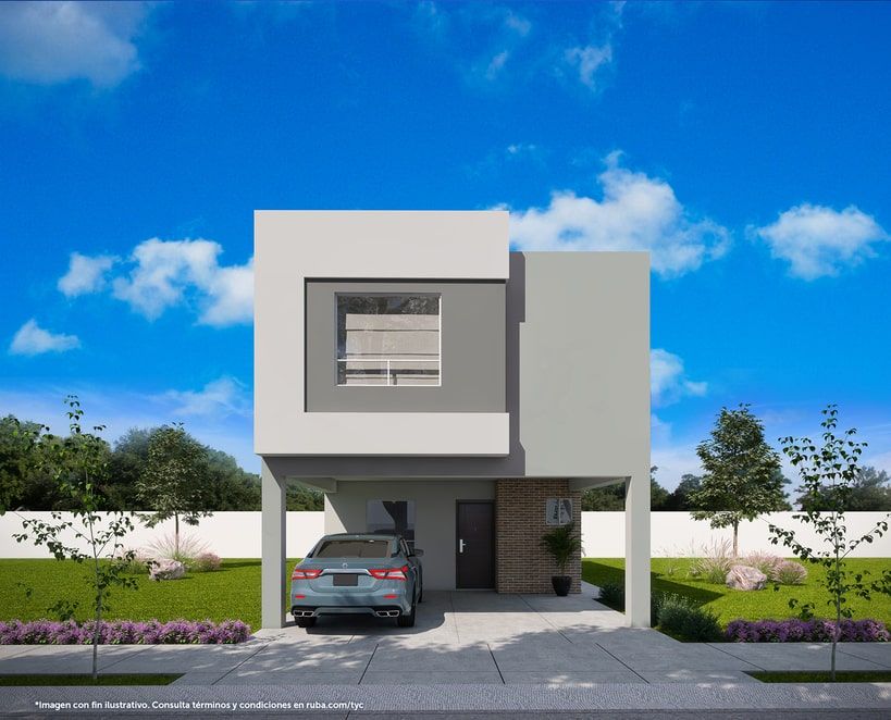 Fachada del modelo Arlés