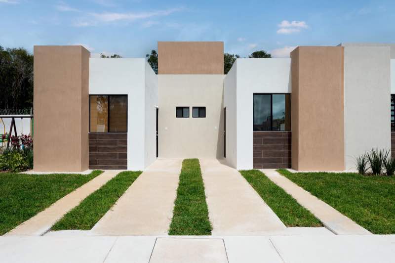 Fachada del modelo Yumil