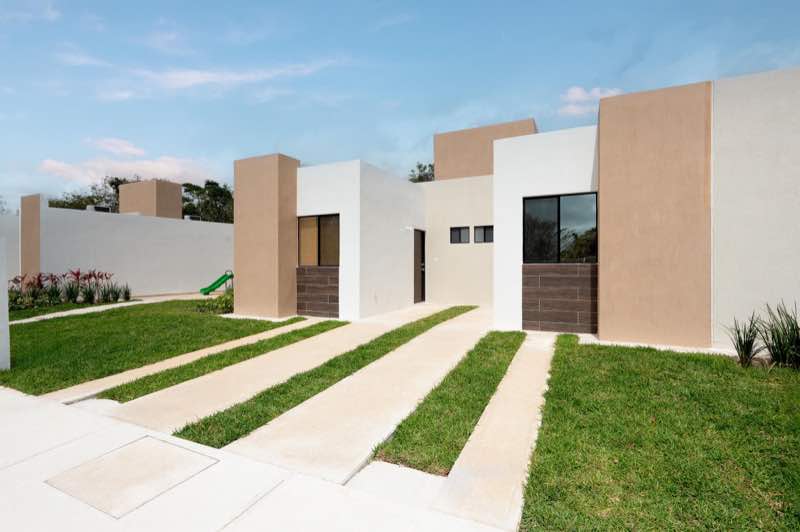 Fachada del modelo Yumil