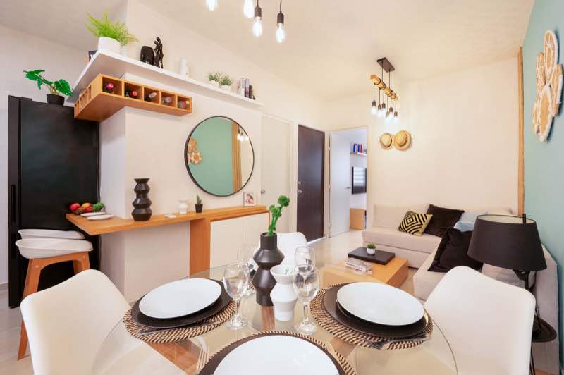 Fachada del modelo Yumil