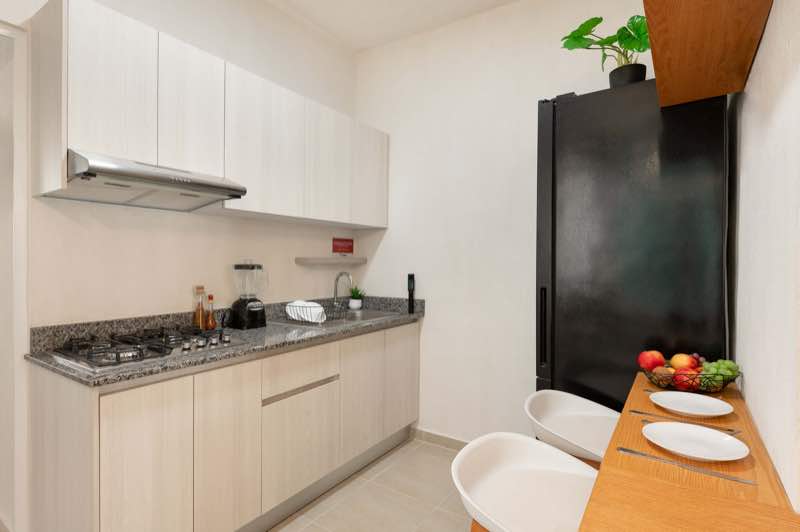 Fachada del modelo Yumil