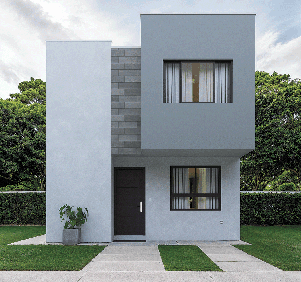 Fachada del modelo Bellini