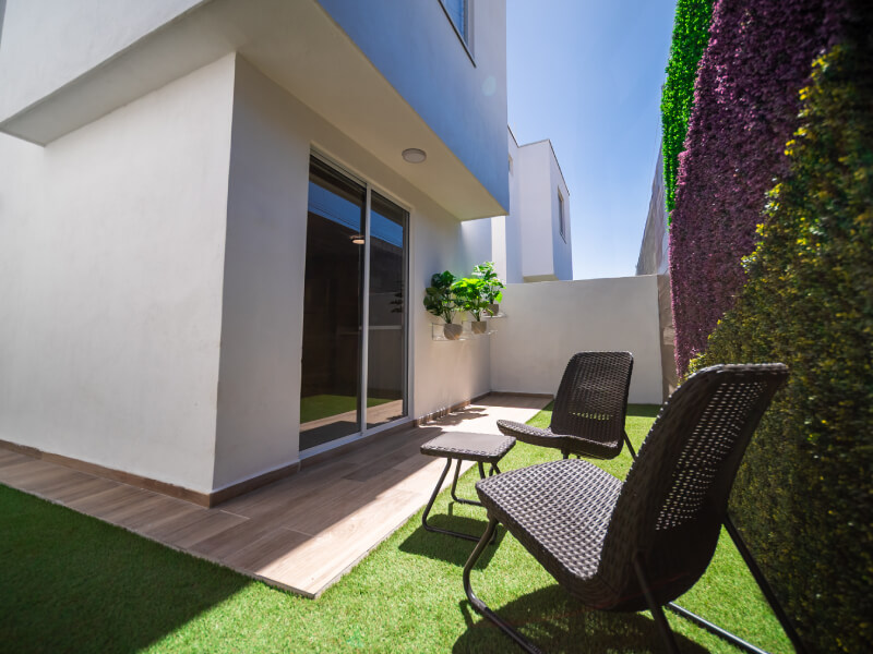 Jardín del modelo Águila Premier