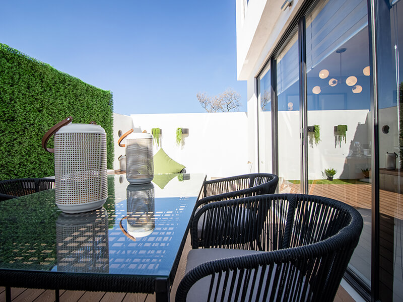 Jardín patio
