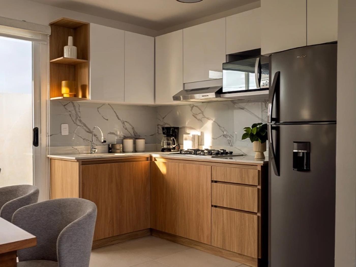 Cocina del modelo Águila fraccionamiento Mirador de los encinos