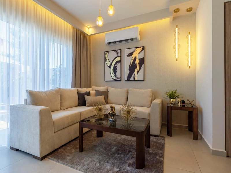 Sala del modelo Aura Elite