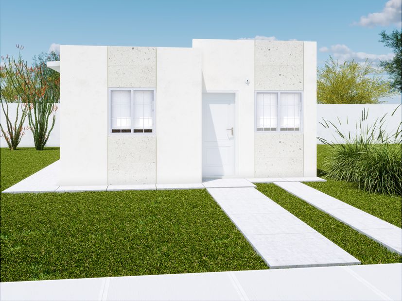 Fachada del modelo Malba