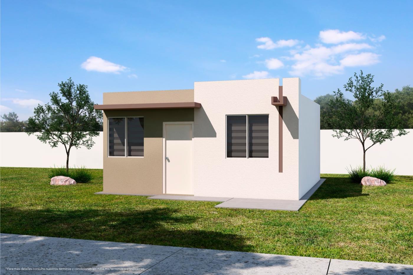 Fachada del modelo Coral