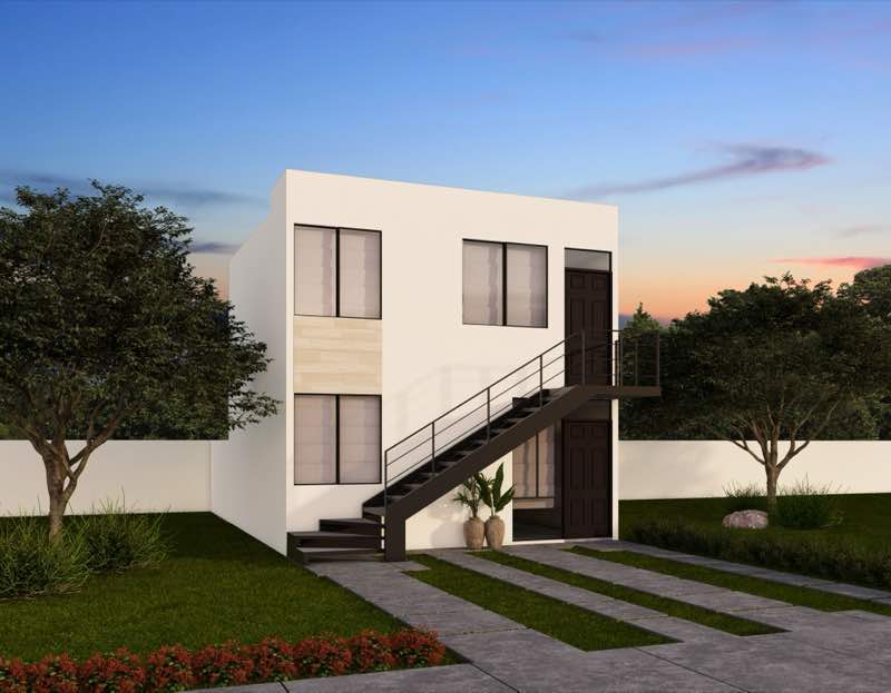 Fachada del modelo Lirio