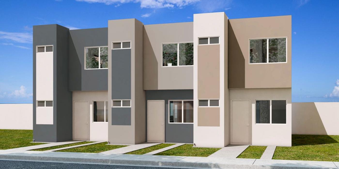 Fachada del modelo Tulipán