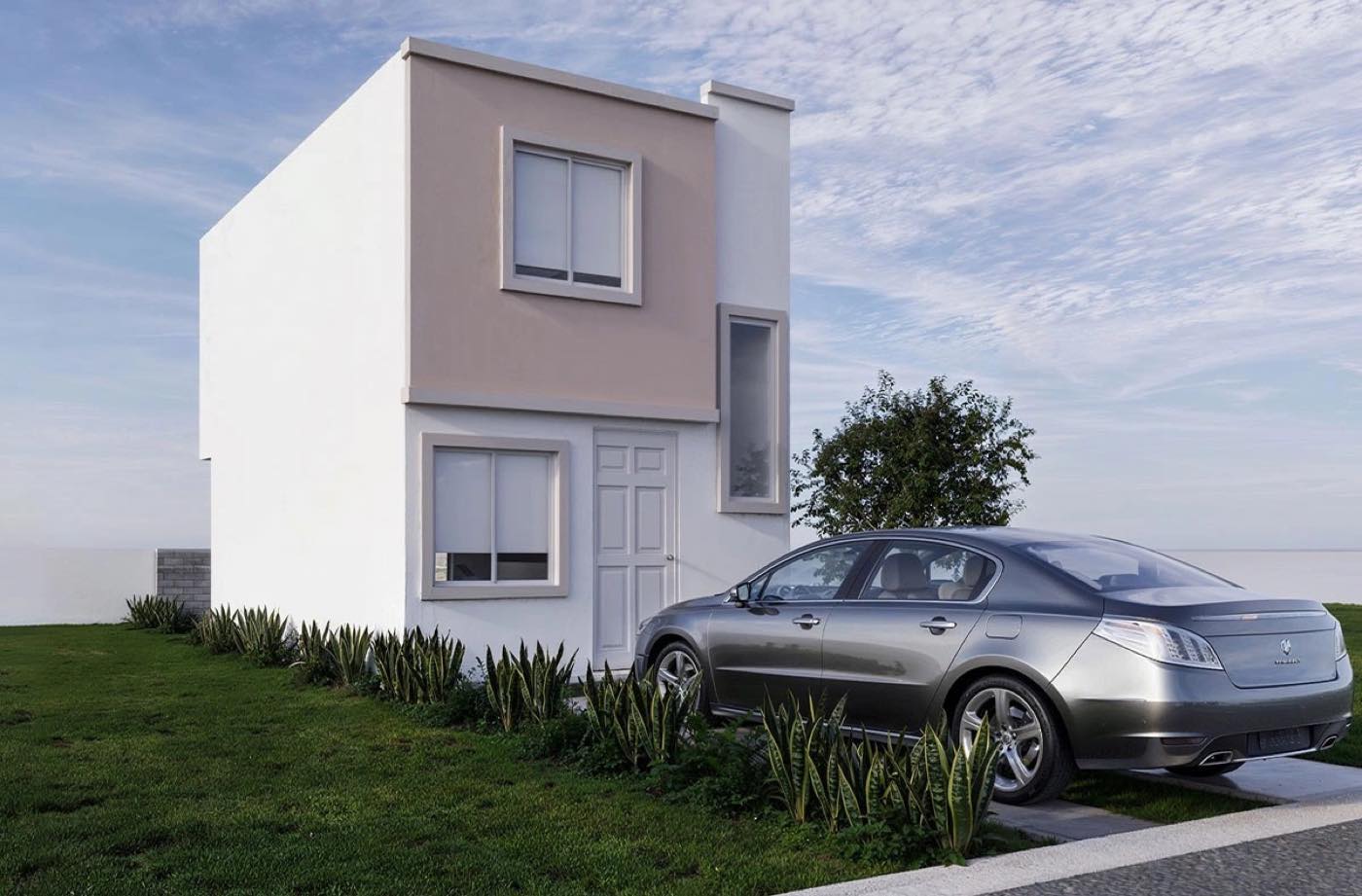 Casa muestra del modelo Águila
