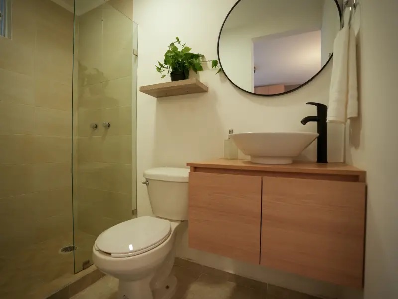 Baño del modelo Antares