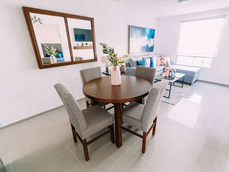 Comedor del protoipo Verona