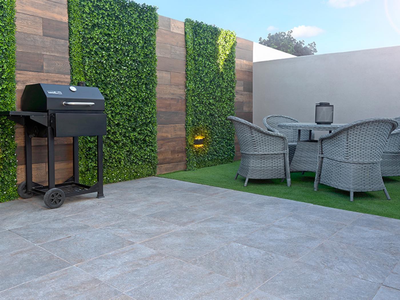 Patio Jardín del prototipo Águila Real