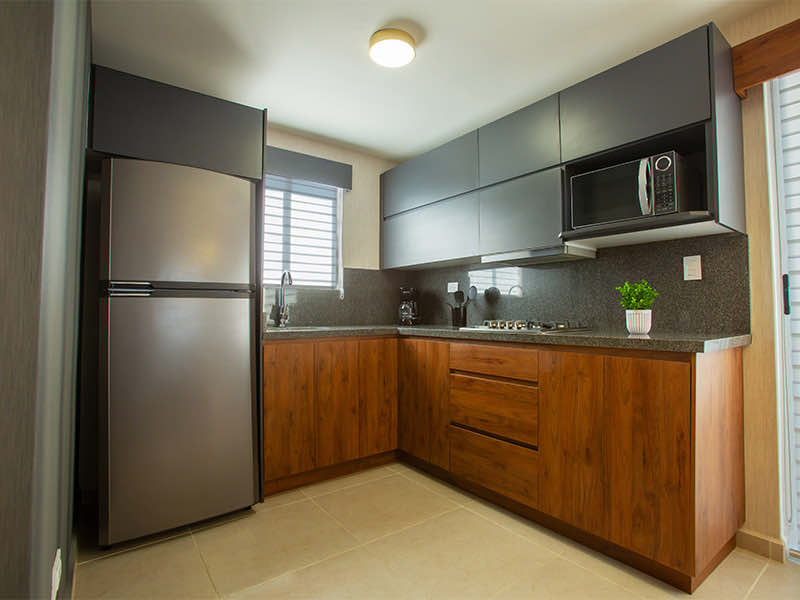 Cocina del modelo Milán