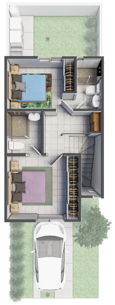 Planta alta del modelo Jazmín