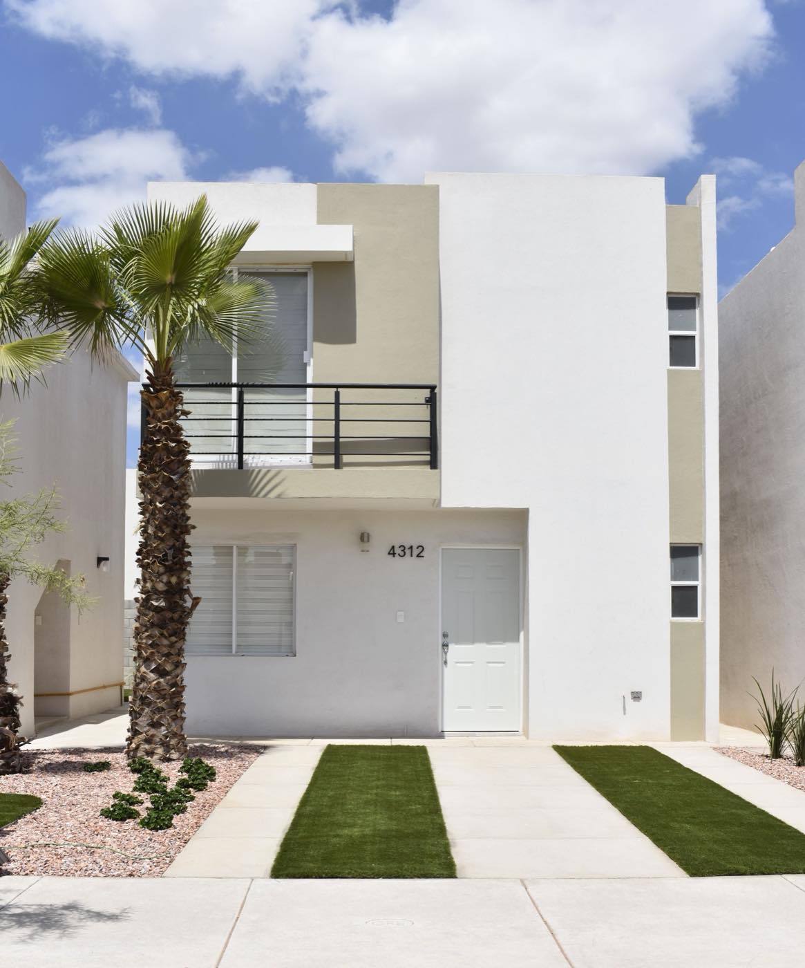 Fachada del modelo Arlés